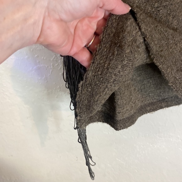 Women’s RYU Fringe&Lace Western Momma,Knit Top,inTaupe Brown ,Irish Cream - Picture 6 of 14